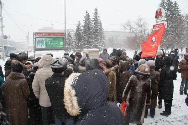 Новосибирск. Власть с телеэкрана не убедила пенсионеров: акции протеста продолжаются