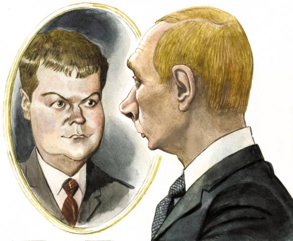 Медведев и  Путин совершили вчера велосипедную прогулку. Причем, не на тандеме: президент  выпросил-таки себе отдельный велик... Подборка анекдотов от Ивана Никитчука 