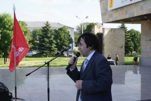 Черкесск: Митинг в защиту русского языка
