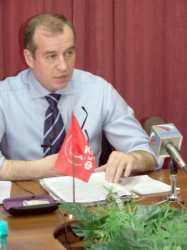 Лидер коммунистов Иркутской области, депутат Госдумы РФ Сергей Левченко обзавелся личным блогом: Хватит ворам и жуликам руководить нашей страной и нашей областью