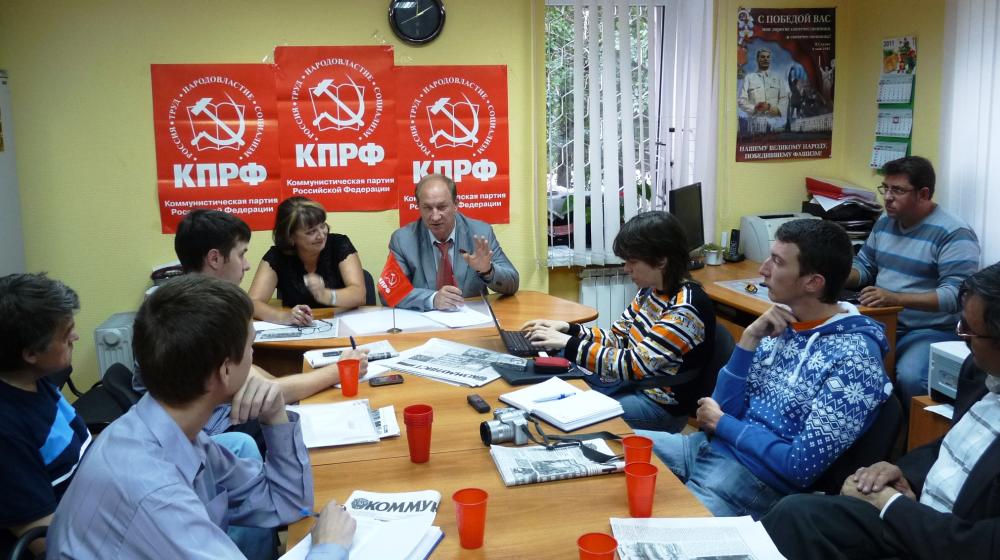 Саратов: В.Ф. Рашкин и О.Н. Алимова об итогах весенней сессии Государственной Думы, коррупции и «единороссовских» помещениях СГУ