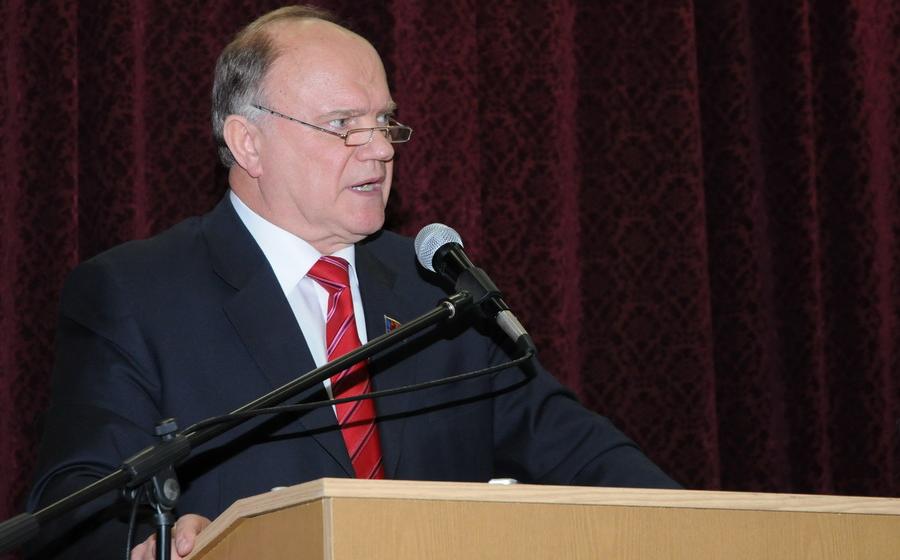 Г.А. Зюганов: «Нам нужна только победа!» 