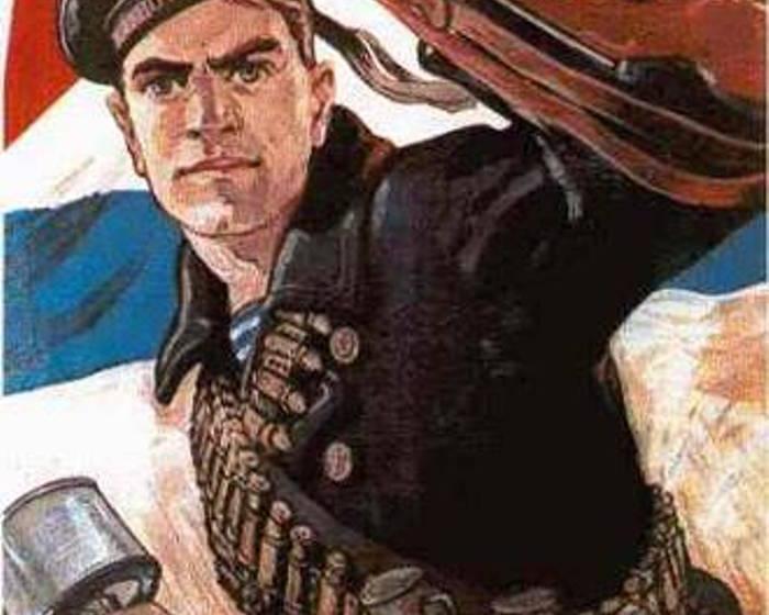 Лозунг "Русские, вперёд!" воодушевляет россиян 