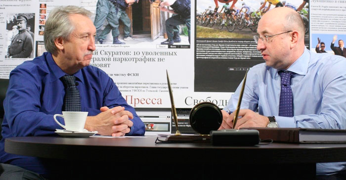 Способна ли Россия победить коррупцию? Дебаты в "Свободной прессе" депутата-коммуниста Александра Куликова и единоросса Владимира Плигина