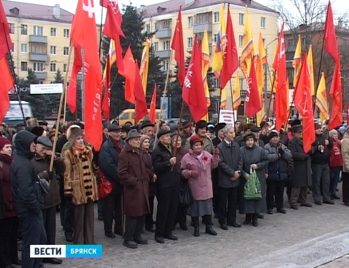 Брянская область: Митинг против фальсификации результатов голосования