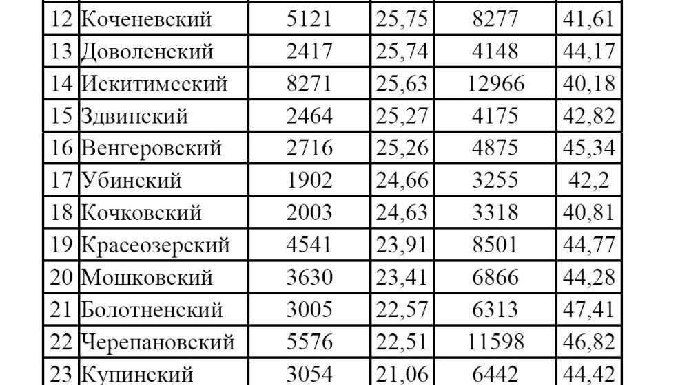 В Новосибирской области КПРФ победила в городах