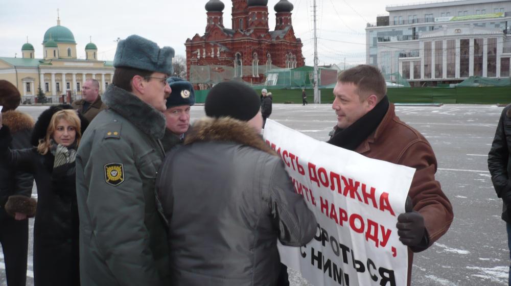 Тульские власти вновь отказывают оппозиции в праве митинговать на площади Ленина