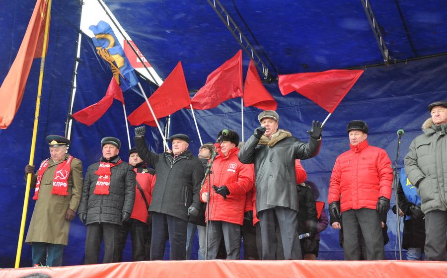 Митинг "За достойную жизнь и честные выборы!" в Москве (фоторепортаж)