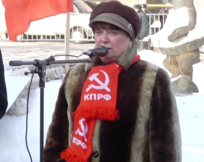 Саратовская область: За  честные выборы! Зюганов  – наш президент!