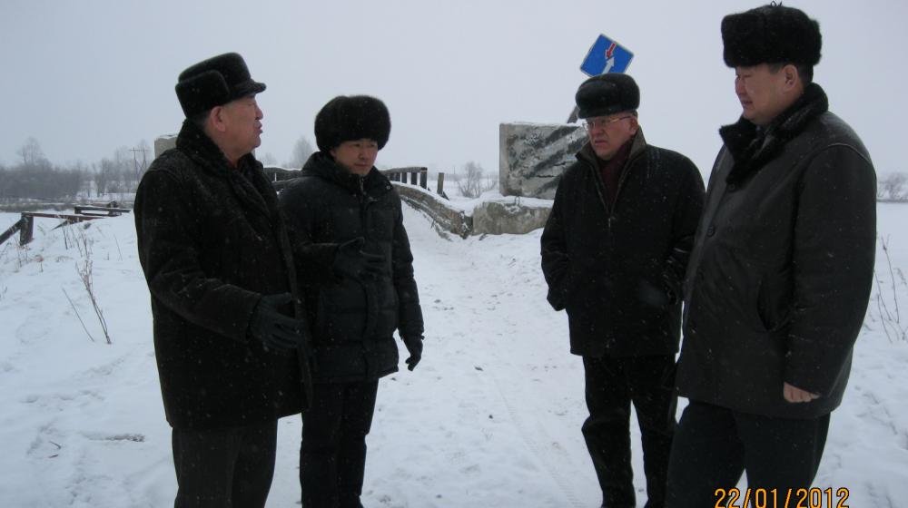 Бурятия. Первая рабочая поездка депутата Госдумы от КПРФ В.М.Мархаева