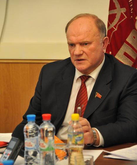 Общественный Совет в поддержку кандидата в Президенты РФ Г.А. Зюганова сформировал рабочую группу для проведения переговоров по формированию коалиционного Правительства народного доверия