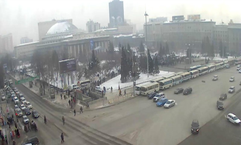  Митинг в поддержку «национального лидера»: В Новосибирске Путину ничего не светит