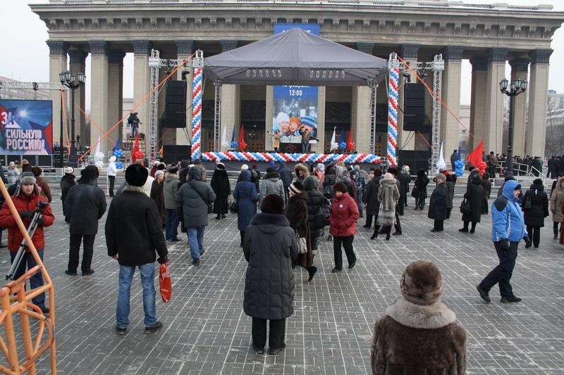 Нано-митинг в поддержку «национального лидера»: В Новосибирске Путину ничего не светит