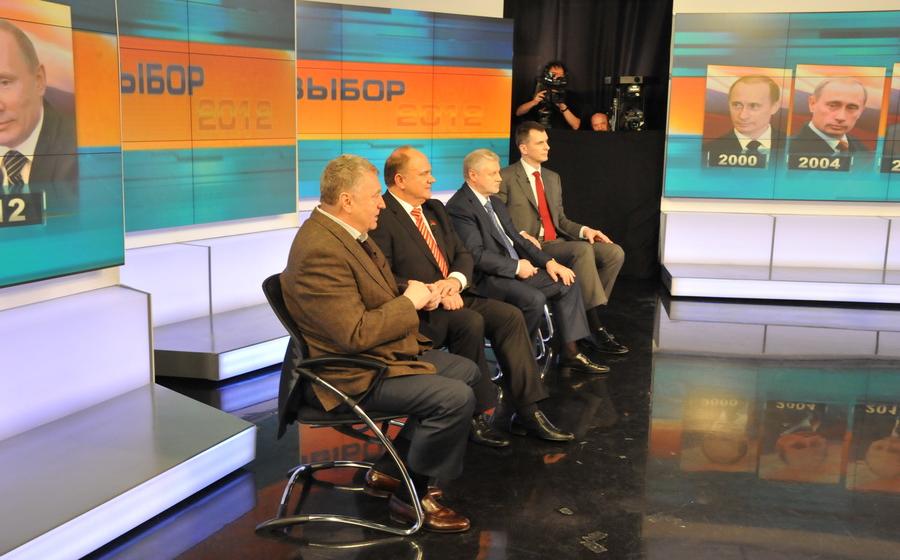 Запись ток шоу с М.Максимовской на канале REN-TV (фоторепортаж)