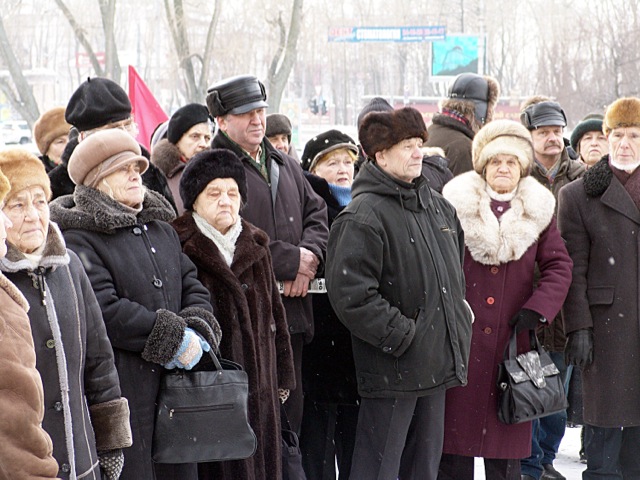 Архангельск за народного президента Зюганова