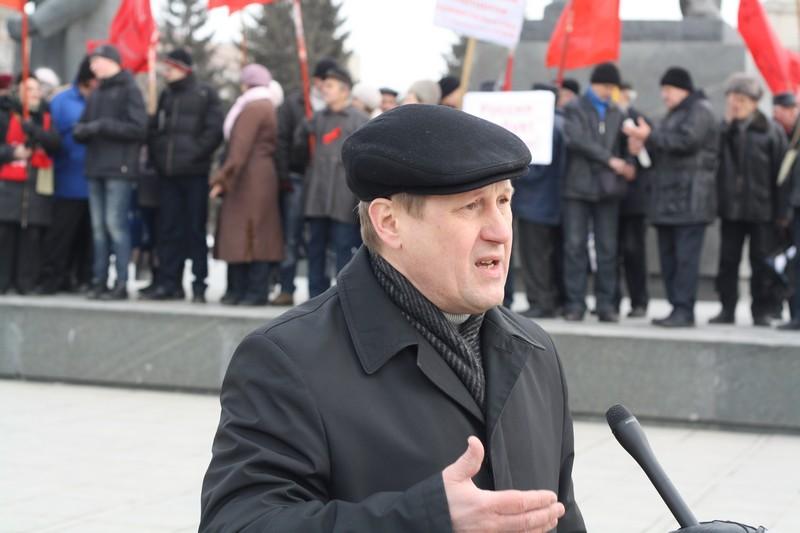 Акция протеста против нелегитимных выборов президента. Анатолий Локоть: В России начинается новый этап борьбы     