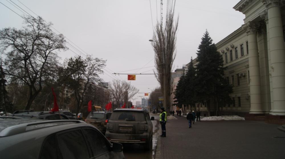 Сталинградский автопробег в поддержку Г.А. Зюганова