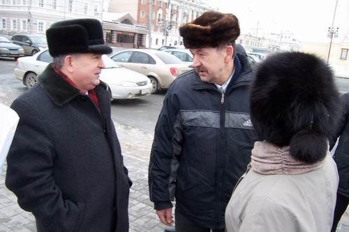Акция протеста в Казани против нелегитимных выборов президента РФ