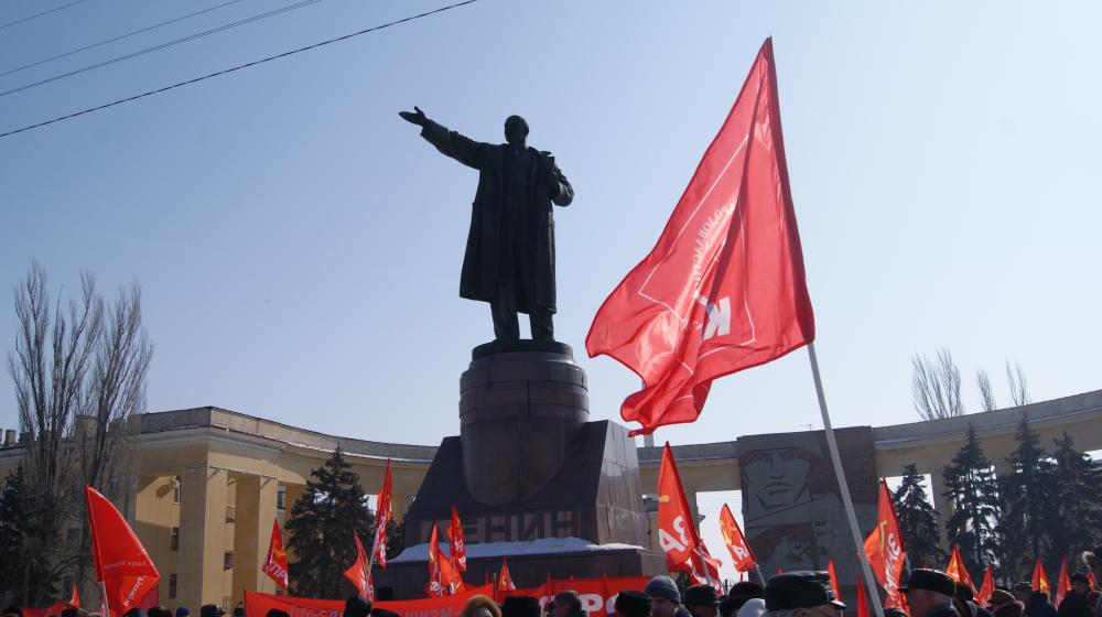 Акция протеста против нелегитимных выборов президента. Волгоградская область: «Даешь народное правительство!»     