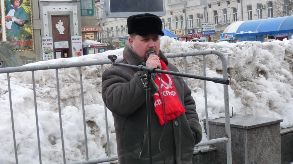 Акция протеста против нелегитимных выборов президента. Саратовская область: Даешь честные выборы! Фальсификаторов под суд!     