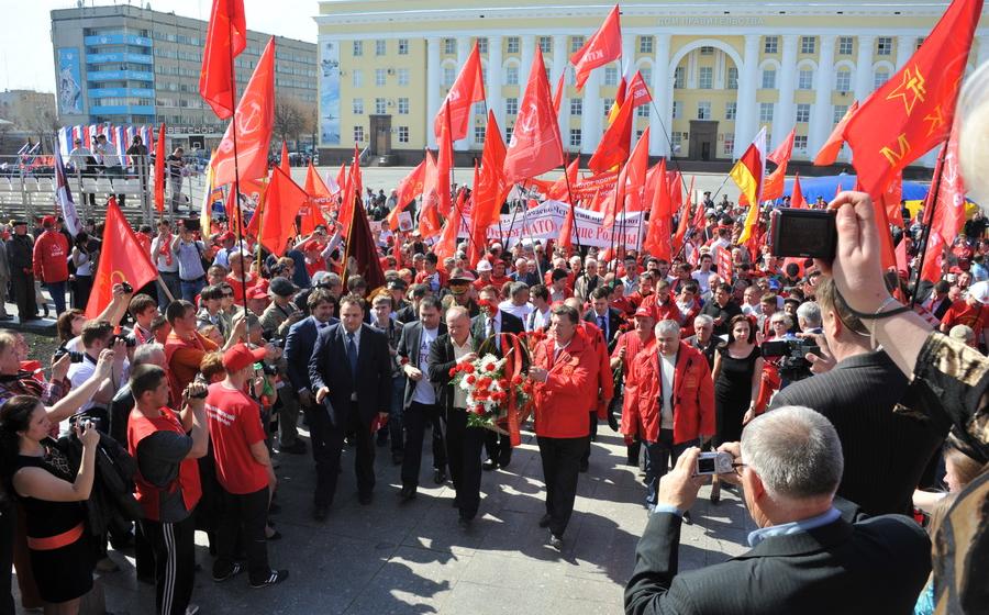 НАТО не пройдет! Репортаж о митинге КПРФ в городе Ульяновске