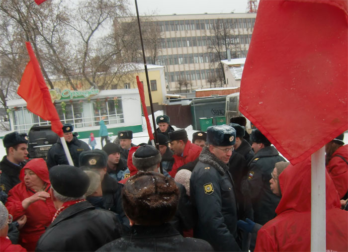 Иваново: «Нет полицейскому произволу!» Солидарность коммунистов в действии