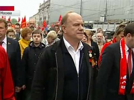 "Первый канал" за 30 секунд рассказал о марше-шествии КПРФ