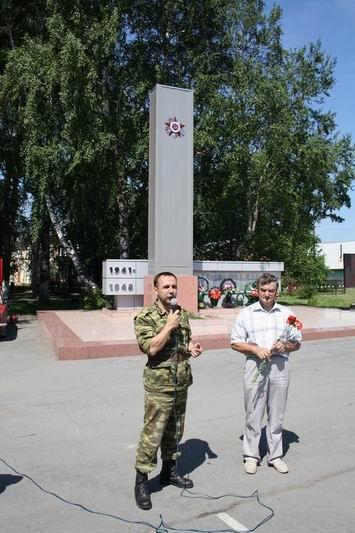 Новосибирская область: Автопробег «АнтиНАТО» посетил Мошково 