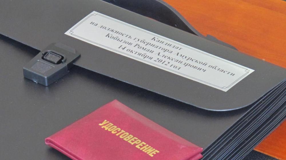 Избирком зарегистрировал Р.А. Кобызова кандидатом на должность губернатора Амурской области