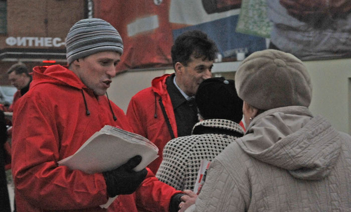 Иваново. Власть и полиция препятствуют коммунистам в проведении агитационной работы