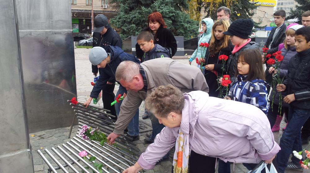 Тула. Коммунисты и комсомольцы отметили 70-летие подвига «Молодой Гвардии»