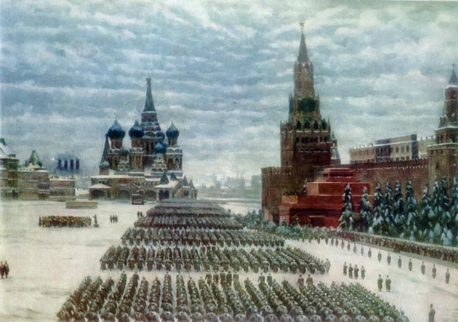 Страницы истории. Москва 1941 года: сирень и ландыши к Новому году 