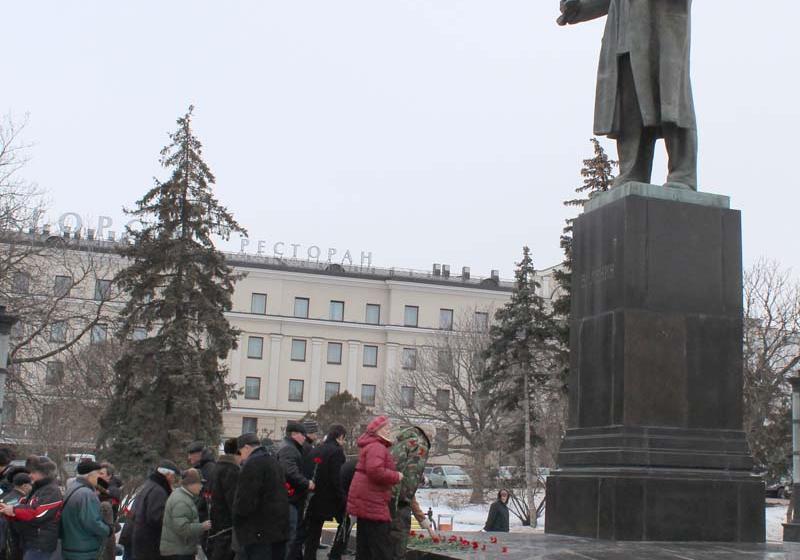 В Белгороде день памяти Ленина стал днём развёртывания борьбы за сохранение памятника Ленину