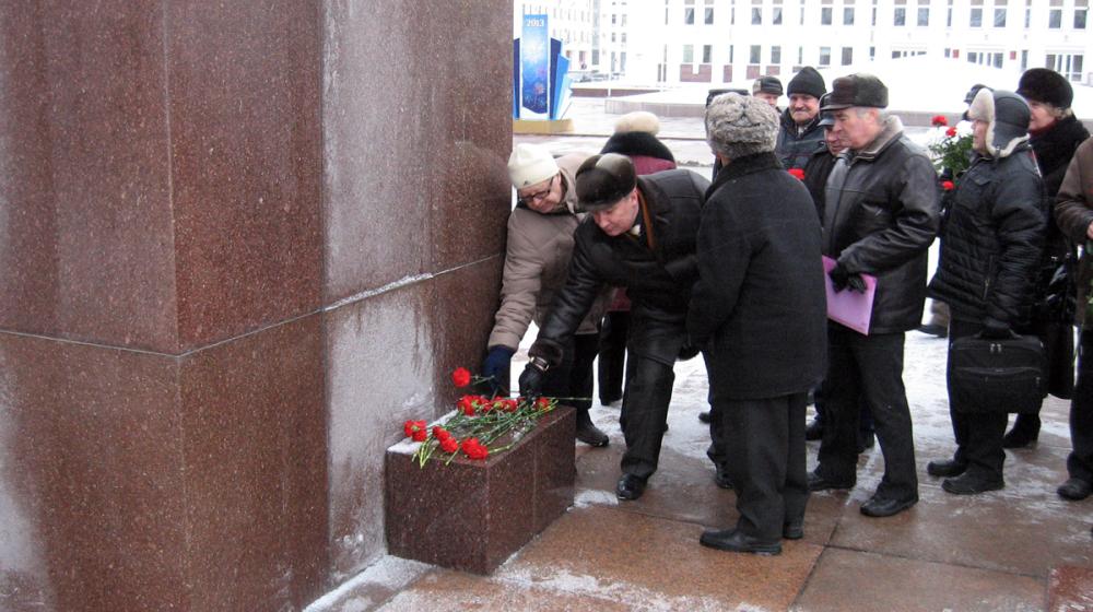 Тамбов. Памяти вождя мирового пролетариата и отца-основателя Российской Федерации
