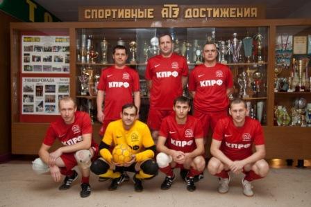 Алтайский край. Футбольная команда КПРФ в Рубцовске выиграла два матча турнира, приуроченного ко Дню защитника отечества