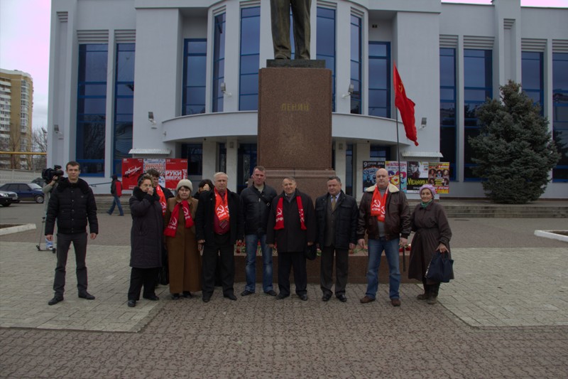 Краснодар: В день памяти В.И. Ленина
