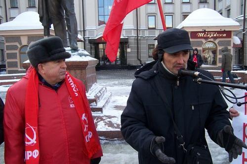 Республика Татарстан. «Этой системе не хватает Сталина!». Коммунисты провели протестный митинг в Казани