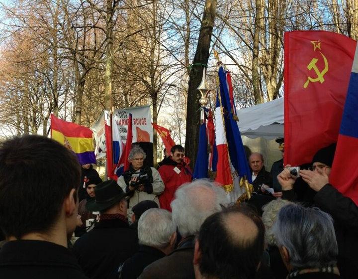 Французские коммунисты провели в Париже митинг в честь 70-й годовщины победы под Сталинградом