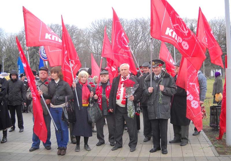 70 лет назад Краснодар освободили от немецко-фашистких захватчиков. Коммунисты почтили память воинов-освободителей и всех погибших в период оккупации