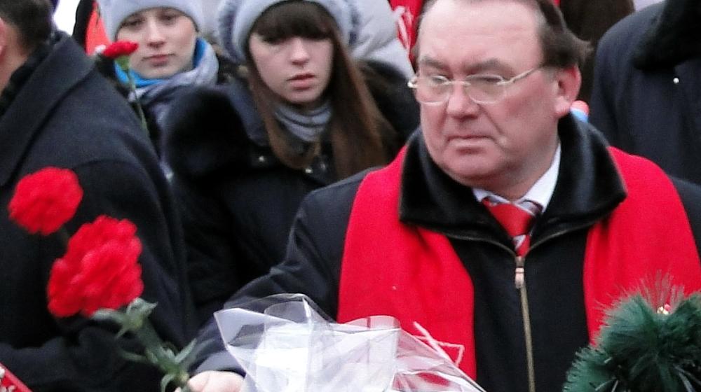 Курск. Коммунисты приняли участие в праздничных мероприятиях, посвященных 70-летию освобождения города от немецко-фашистских захватчиков 