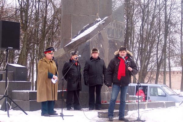 День Красной Армии в Великом Новгороде