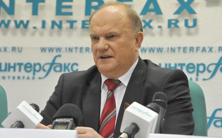 Лидер КПРФ Геннадий Зюганов подверг критике  президентский законопроект о выборах депутатов Госдумы