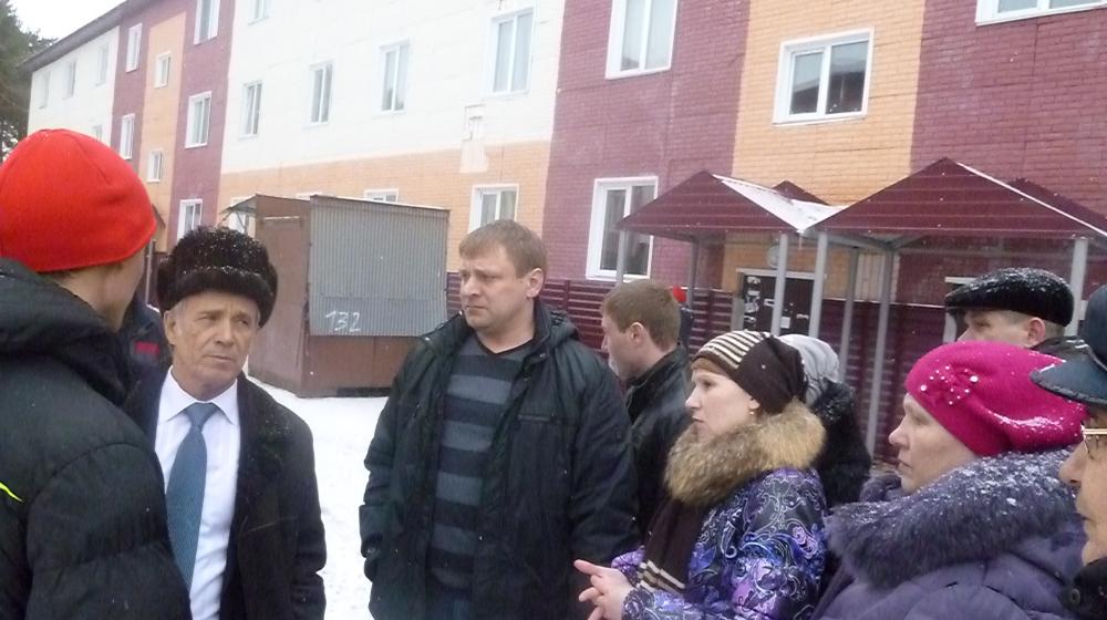 Алтайский край. С.И. Юрченко встретился с жителями «экспериментальных домов» в Бийске