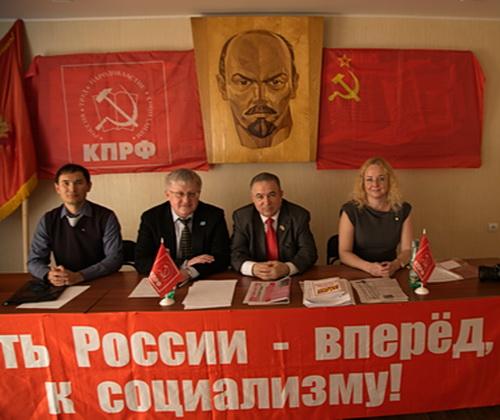 Республика Татарстан. Х.Г. Миргалимов представил временных руководителей Набережночелнинского и Нижнекамского отделений КПРФ