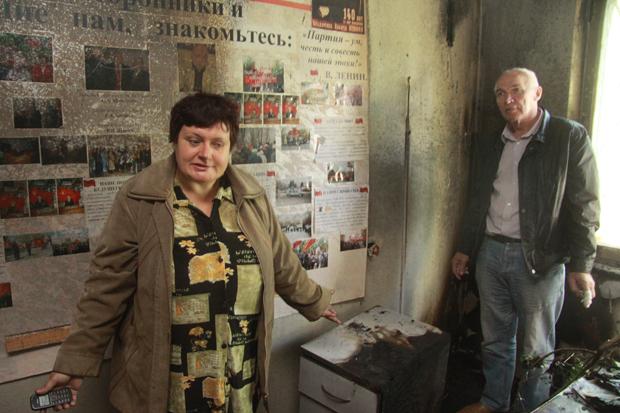 Казахстан. В Уральске в офисе компартии произошел пожар. Коммунисты не исключают версию поджога