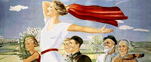 Сталинский гимн над Красной площадью