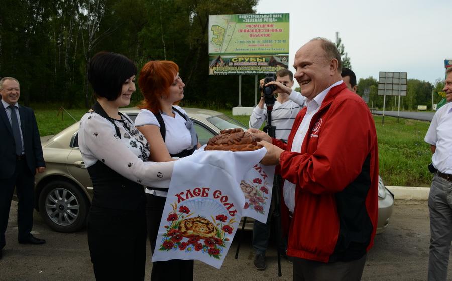 Рабочий визит Г.А. Зюганова в Орловскую область