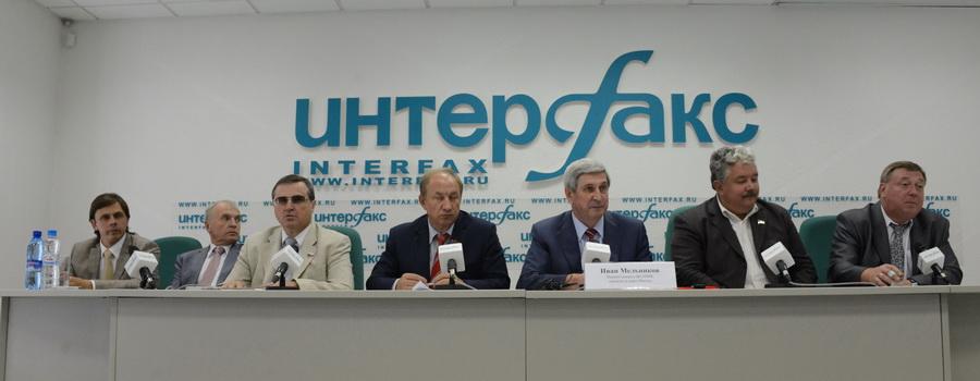 Пресс-конференция кандидата на пост мэра Москвы Ивана Мельникова в ИА "Интерфакс" 