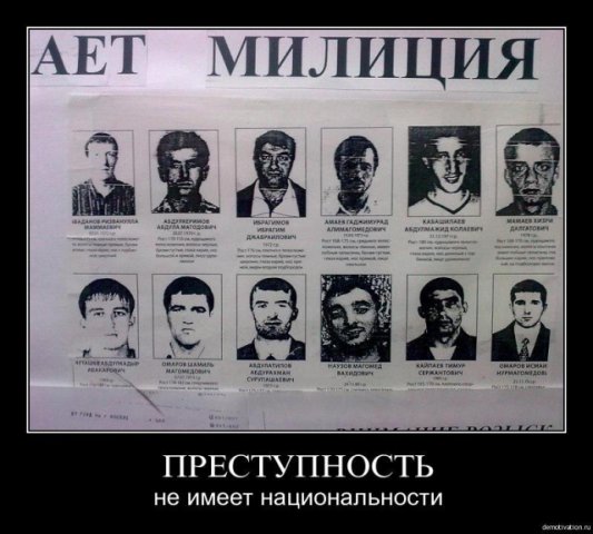 Публицист Алексей Богачев размышляет над ужасающими данными министра Колокольцева о разгуле этнопреступности