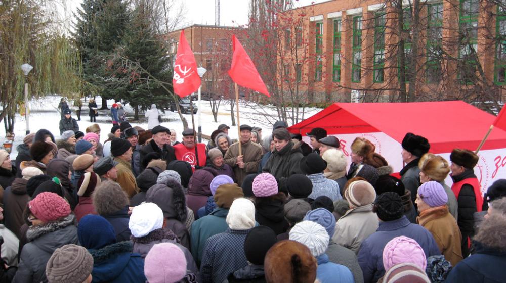 Тамбовская область. Жители поселка Первомайский против поборов в ЖКХ